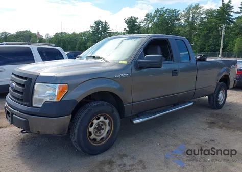 2013 Ford F-150 Xl из США, поврежденный, VIN 1FTFX1EF7DKE08062